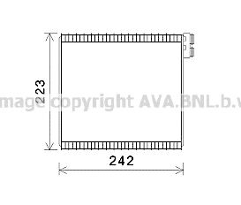 AVA QUALITY COOLING ftv421 -  Испаритель, кондиционер